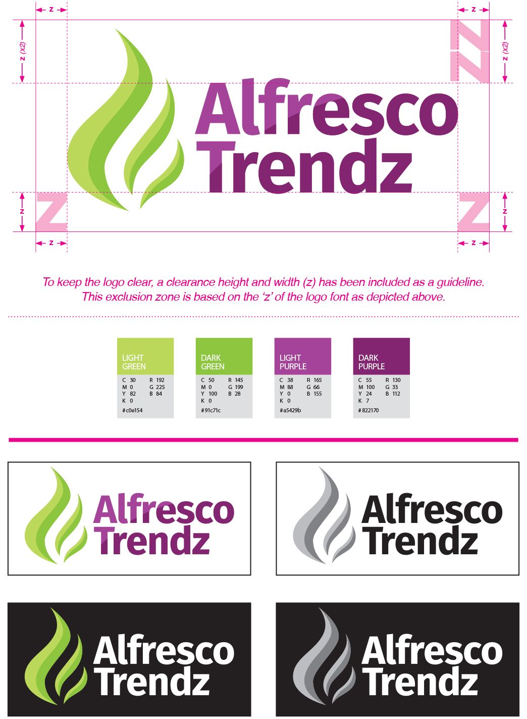 Alfresco Trendz Branding